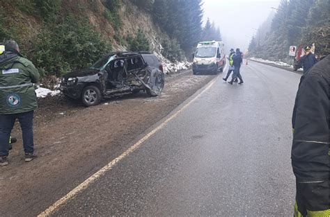 Un Hombre Grave Tras Chocar Con Un Camión Sobre La Ruta 40 En La