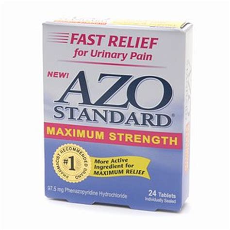 AZO Standard Max Strength Tablets 12 ea - drugsupplystore.com