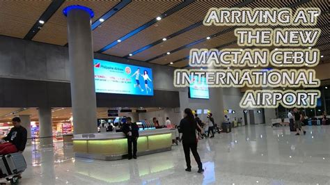 Arriving At The New Mactan Cebu International Airport Terminal 2