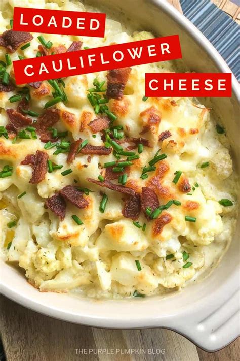 Creamy Cauliflower Cheese Casserole With Bacon Low Carb Recipe