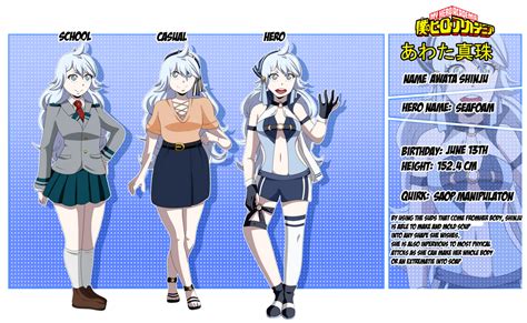 Bnha Oc Profile Awata Shinju By Apricot Autumn On Deviantart