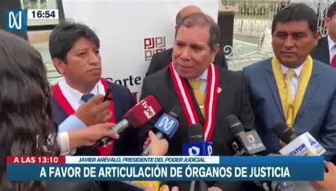 Caso Maldito Cris Presidente del Poder Judicial respaldó a jueza que