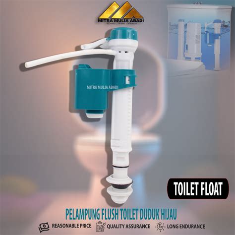 Jual Pelampung Flush Toilet Duduk Hijau I Toilet Set I Pelampung Air