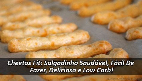 Cheetos Fit Salgadinho Saudável Fácil De Fazer Delicioso e Low Carb