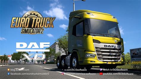 Daf Xd Bemutató Logitech G923 Euro Truck Simulator 2 Takács