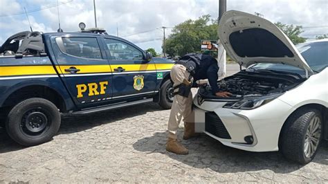 Nossa Senhora De Socorro Se Prf Recupera Na Br Ve Culo Roubado No