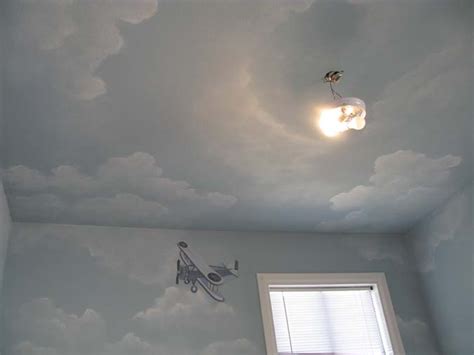 Easy Way To Paint Clouds On Ceiling Shelly Lighting