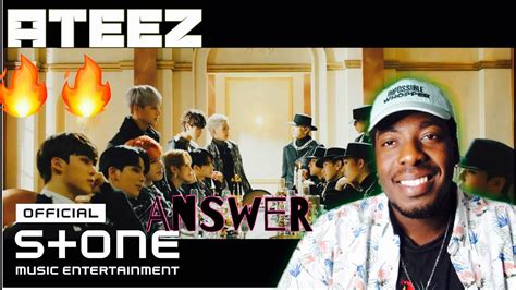 Ateez Answer Official Mv Reaction Video Youtube