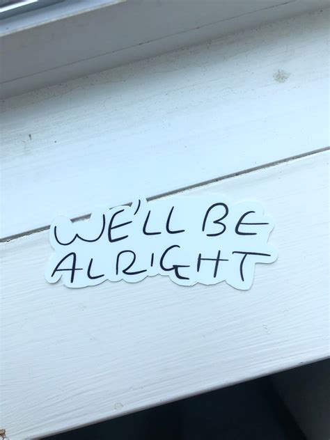 Well Be Alright Sticker Harry Styles Harry Styles Sticker Etsy