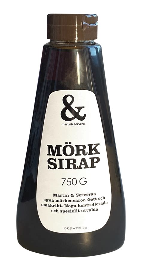 Sirap mörk Martin Servera Dabas