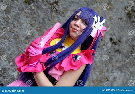 Cosplayer Girl Dressed As Hoshino Ai Character From The Manga Series Oshi No Ko Lucca Comics