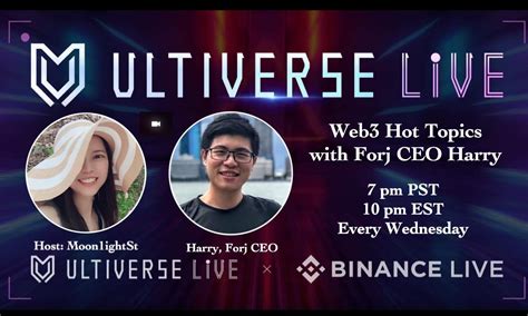 Ultiverse Live Show Hot Topics With Forj CEO Animoca Brands Harry