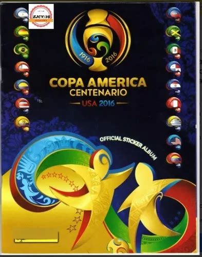 Pack Album 50 Sobres Copa America Centenario Panini MercadoLibre