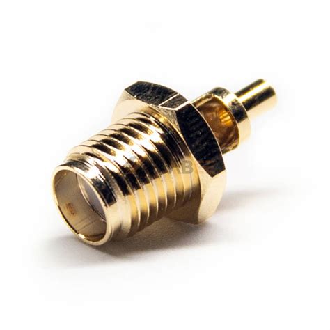 Sma Female Crimp Cable Type Connector Straight Ohm Metabeeai