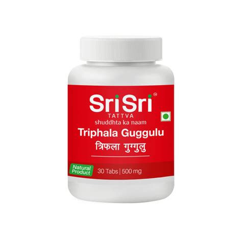 Triphala Guggulu Tabs Mg Sarvadhee