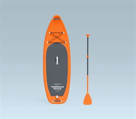 Stand Up Paddle Board Modelle Set Kostenlose Psd Vorlagen