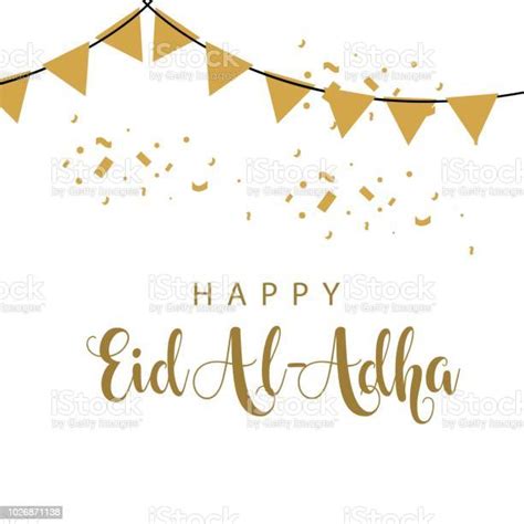 Ilustración De Feliz Eid Al Adha Vector Plantilla Diseño Ilustración Y Más Vectores Libres De