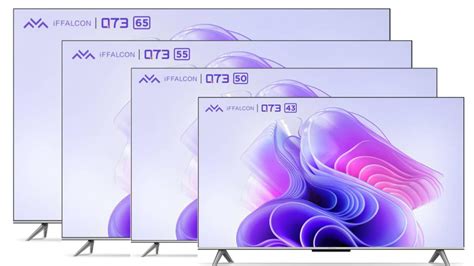 IFFALCON Q73 43 50 55 Och 65 4K QLED TV Med Google TV Dolby