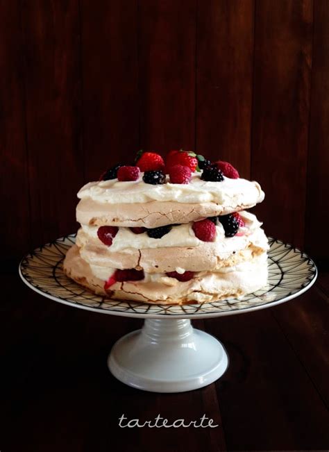 Tarta Pavlova Cocina