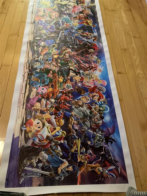 Sora Dlc Super Smash Bros Ultimate Mural Everyone Is Here Etsy