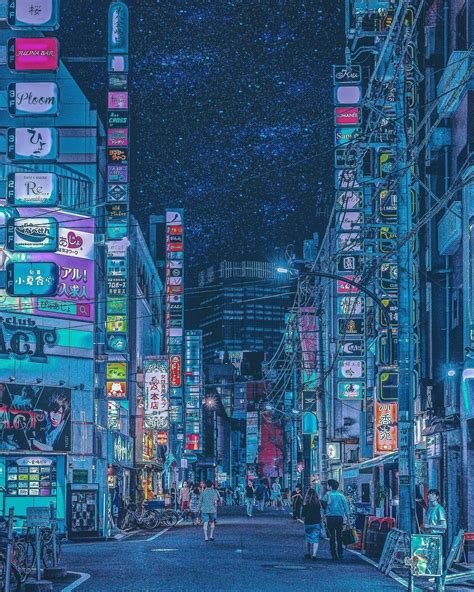 Aesthetic Anime Tokyo Wallpapers - Wallpaper Cave