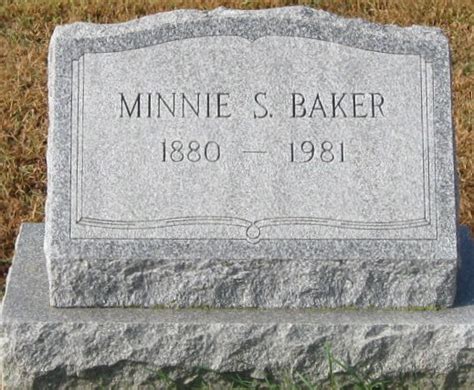 Minnie Shenk Harnish Baker 1880 1981 Homenaje De Find A Grave