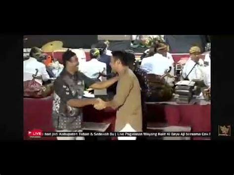 Moment Bupati Tuban Aditya Halindra Saat Tampil Acara Percil Cs YouTube