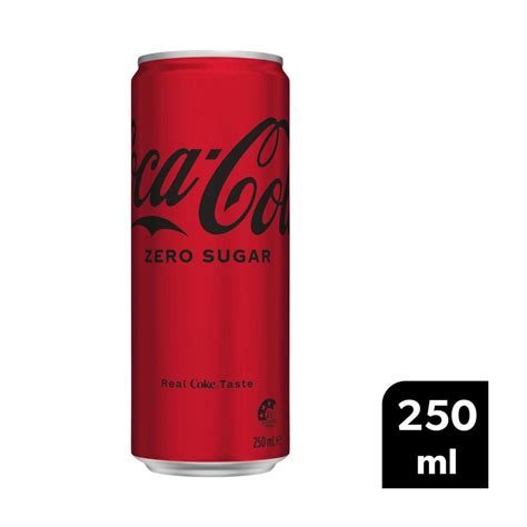 Buy Coca-Cola Zero Sugar Soft Drink Can 250mL | Coles