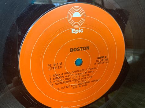 Boston Vinyl Record Album boston Debut Album - Etsy