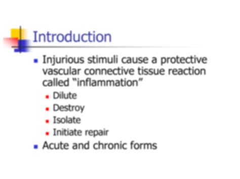 Solution Acute And Chronic Inflammation Studypool