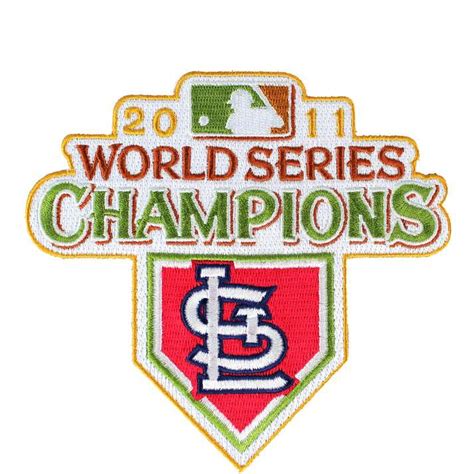 st louis cardinals world series champions jersey patch
