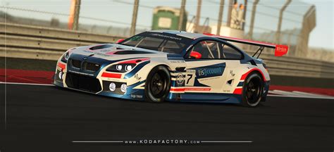 Koda Factory Atlantic Motorsport BMW M6 GT3 RFactor 2