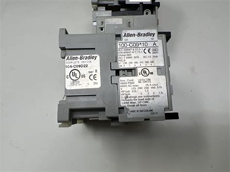 Allen Bradley Vac Reversing Contactor C D C Lot