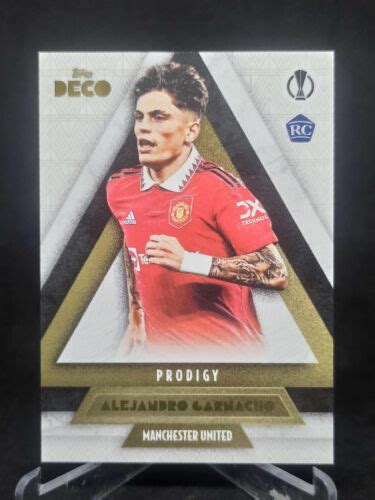 Topps Deco Alejandro Garnacho Manchester United Rookie Card Rc