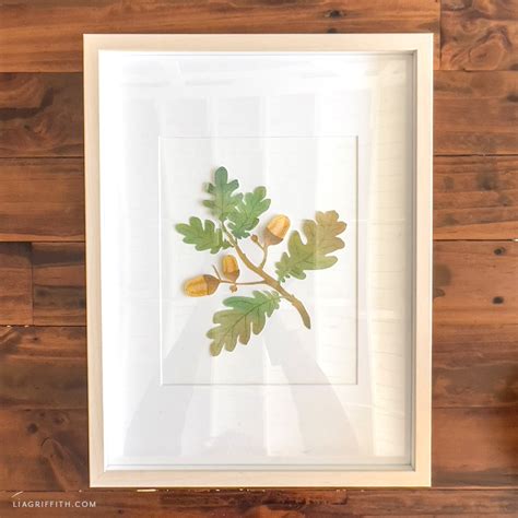 VIDEO: Layered Watercolor Oak & Acorn Art - Lia Griffith