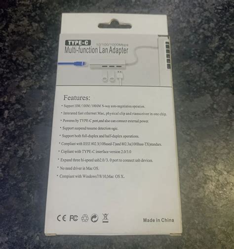 White Type C Multi Function Lan Adapter At Rs 750piece In Bengaluru Id 2852614037662