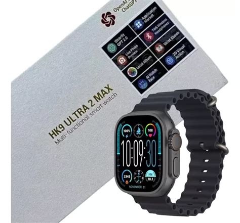 Reloj Smartwatch Hk Ultra Max Amoled Gb Chatgpt Cuotas Sin