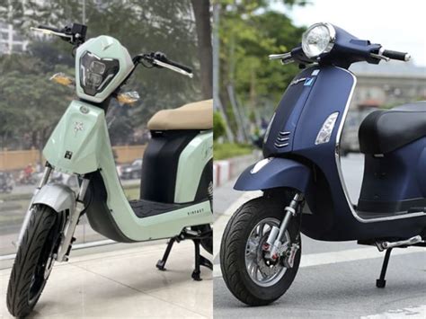 So sánh xe điện VinFast và Vespa Lựa chọn nào tốt hơn Xe Điện Linh