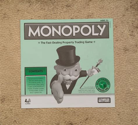 MONOPOLY GAME RULES Instructions Assorted Games Rules - Etsy in 2022 ...