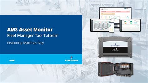 AMS Asset Monitor Fleet Manager Tool Tutorial YouTube