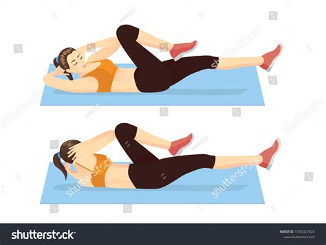 Crunches Abs Illustration Images Stock Photos Vectors