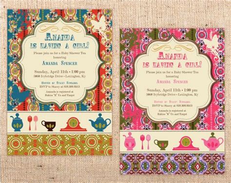 Bohemian Garden Party customizable party invitation. $16.00, via Etsy ...