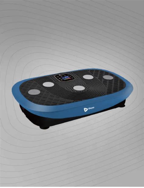 Lifepro 4d Vibration Plate Exercise Machine User Manual