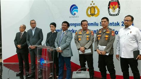 Jelang Pemilu Kominfo Gandeng Polri Jaga Ruang Digital