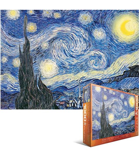 Euro Graphics Jigsaw Puzzle Van Gogh Starry Night Gogh The Starry Night