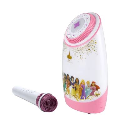 Disney Princess Ez Link Plus Bluetooth Karaoke With Wireless Microphone