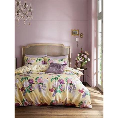 Bridgerton By Catherine Lansfield Wisteria Bouquet Duvet Cover Set