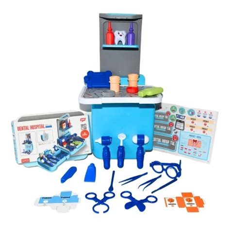 Malet N Set Medico Doctor Juguete Odont Logo Ni Os Dentista En Venta En