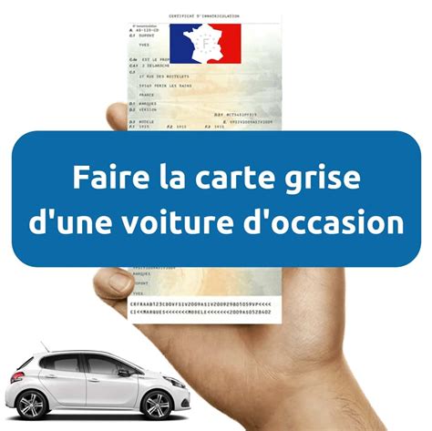 Papier A Fournir Pour Une Carte Grise