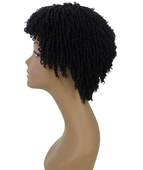 Kayla 11 Inch Curly Short Twists Spiral Curly Cap Wigs Luxluxehair